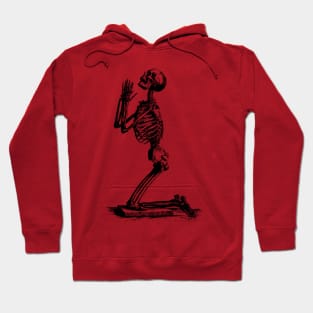 Skeleton Prays Hoodie